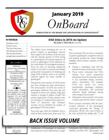 OnBoard Back-Issue—Volume 31:1–3, 2025