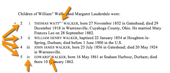 Wm Children Numbering 1